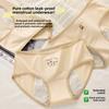 Girls New Menstrual Period Pure Cotton 10A Antibacterial Crotch Waist Breathable Briefs