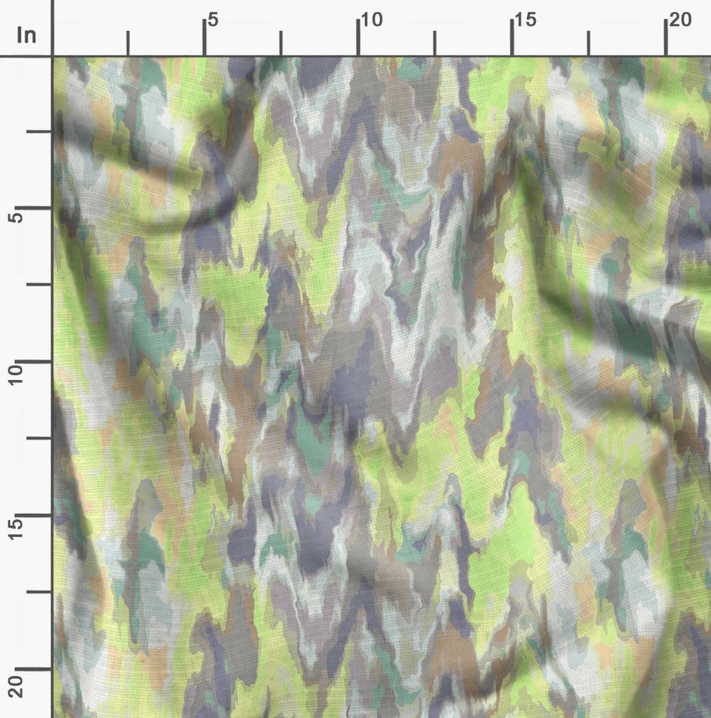 Soimoi Floral Print, Silk Fabric, Decor Sewing Fabric by The Yard 42 Inch Wide,  Decorative Fabric for Shirts Suits Ties,