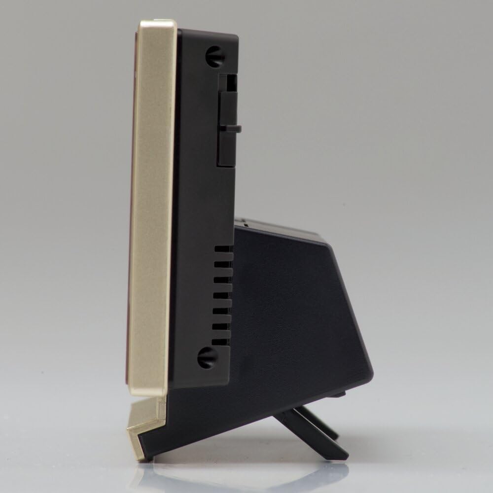Seiko Clock (Seiko Clock) Alarm Clock, Table Clock, Natural Table Clock, Radio Wave Digital Calen...