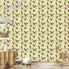 Cream and beige Parrots wallpaper for living room and bedroom 50x1000