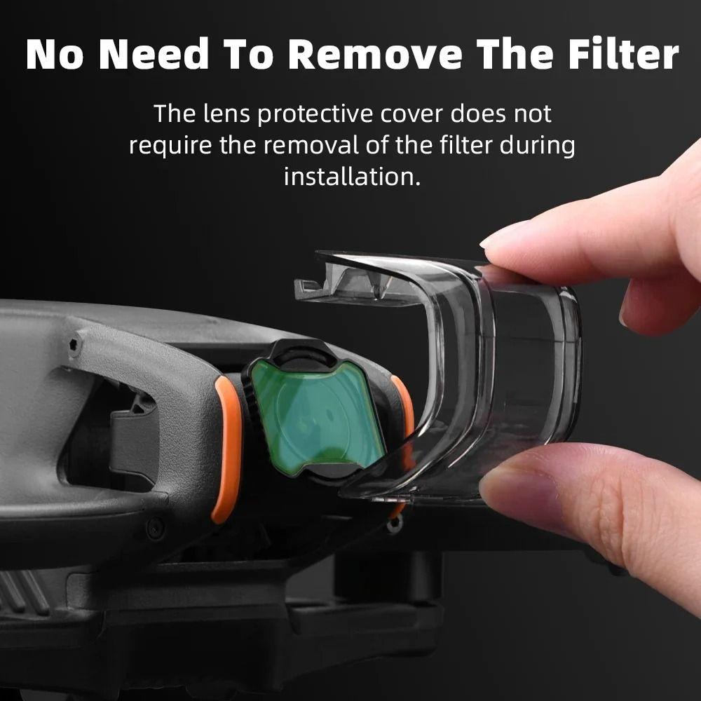 Shockproof Camera Lens Cap Scratch-Resistant Protector Shell for DJI Avata 2 Lens Protection