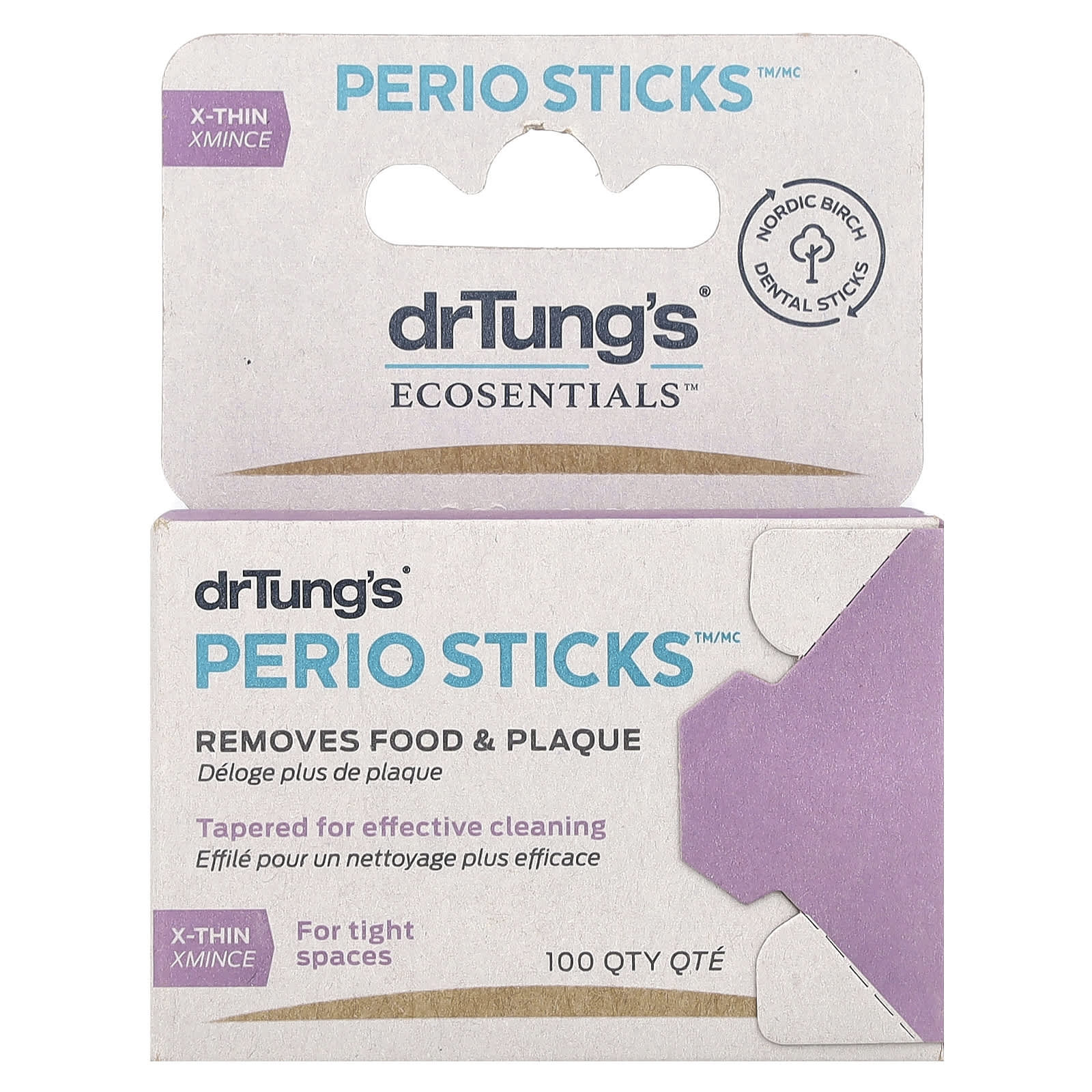 

доктор. Tung s, PerioStix™, X-Thin, 100 паличок