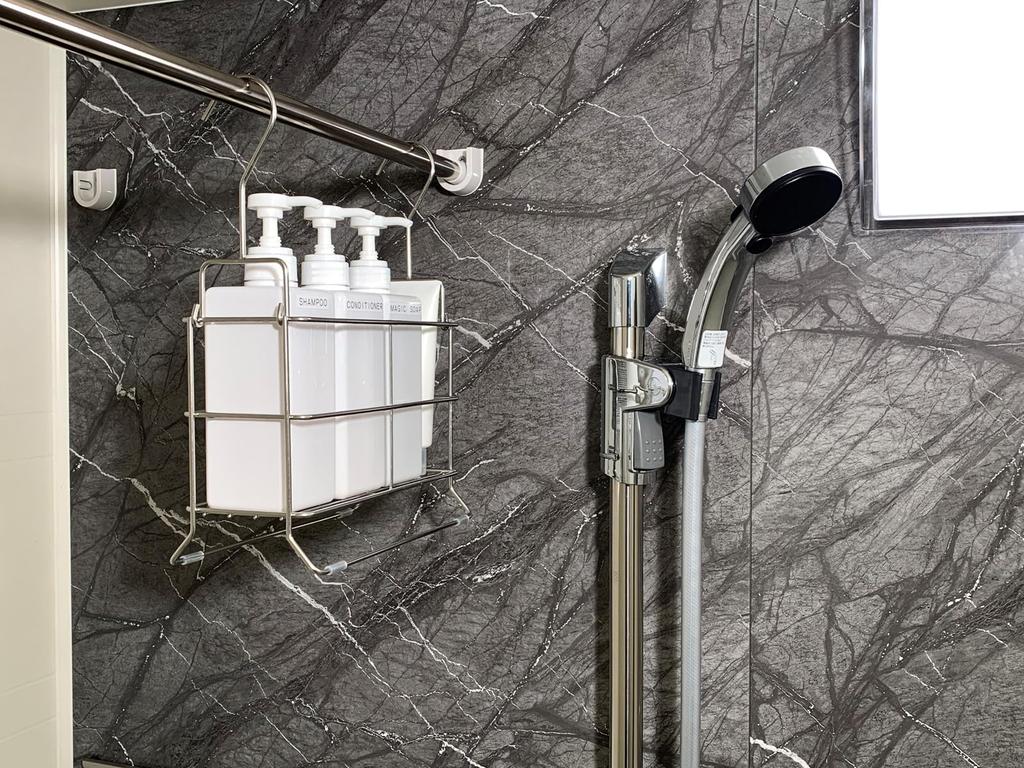 Oki Seisakusho Bathroom Bottle x 12 x 2-Way Rack, Silver, Approx. 26.5 H32.5cm