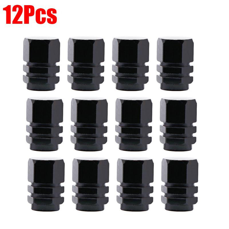 16Pcs Car Wheel Tire Valve Stems Caps Aluminum Tyre Rim Stem Covers Airdust Waterproof for BMW Auto Motorcycle Car Accessories