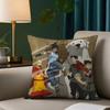 Cartoon A-Star The Legend Korra Pillow Case Square Double-Sided Printing Short Plush Sofa Cushion Cover Bedroom Bedside Pillow