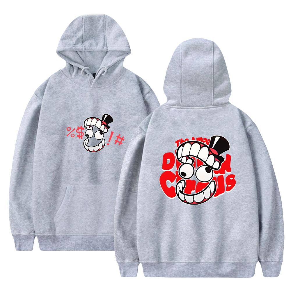 Unisex The Amazing Digital Circus Anime Hoodie Sweatshirt Graphic Printed Streetwear Hoodies for Couples Men Women