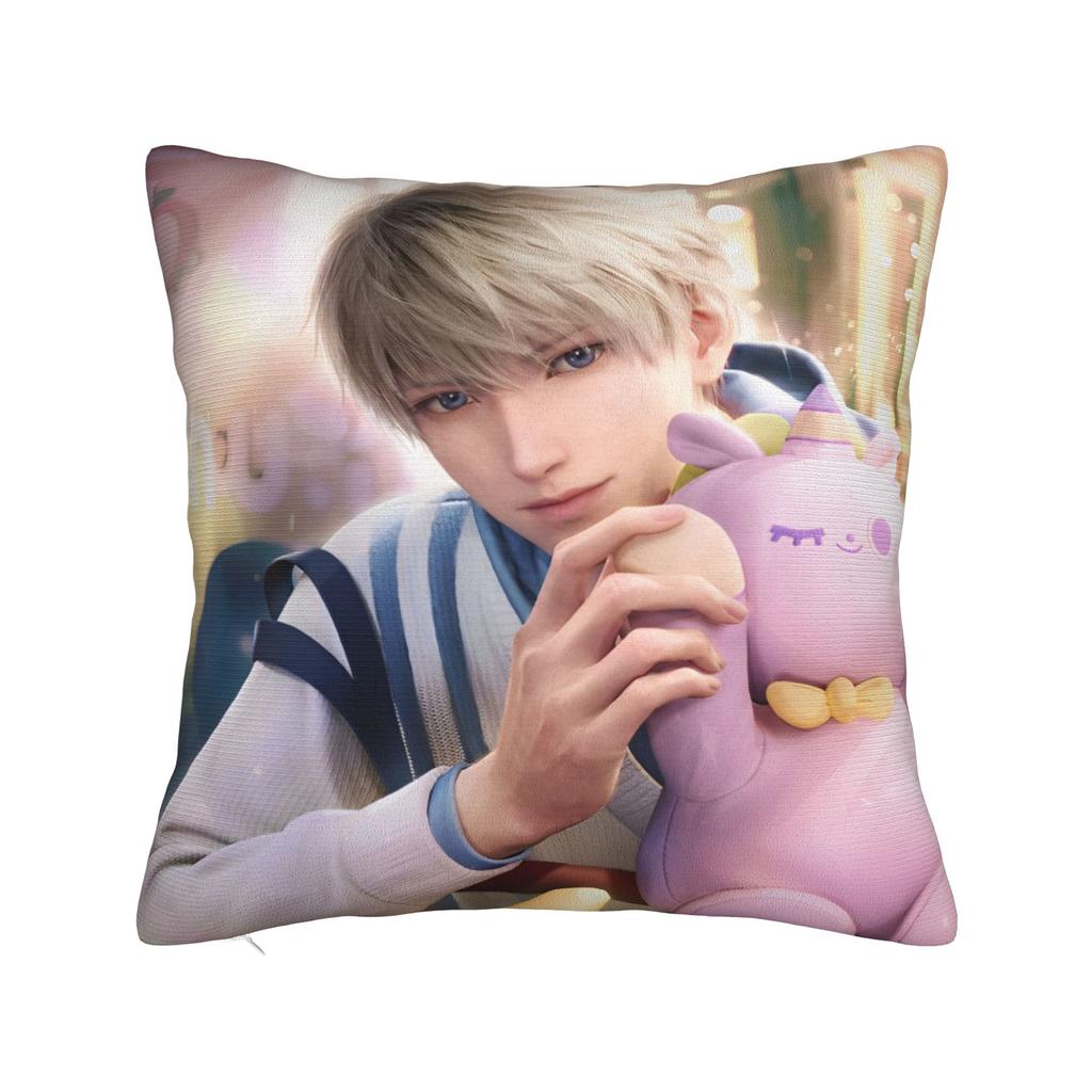 Love And Deepspace Zayne  Pillow Cover Stuff Printing Cushion Cover Gift Pillow Case Cover Home Multi-Size