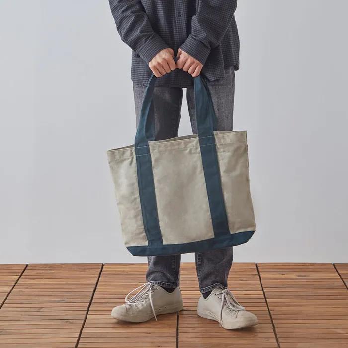 PEACH CANVAS BAG (Beige) Peach Canvas Bag
