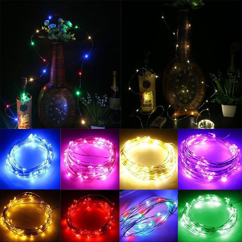 Versatile Led Battery Operated Fairy Lights Featuring Waterproof Copper Wire Design