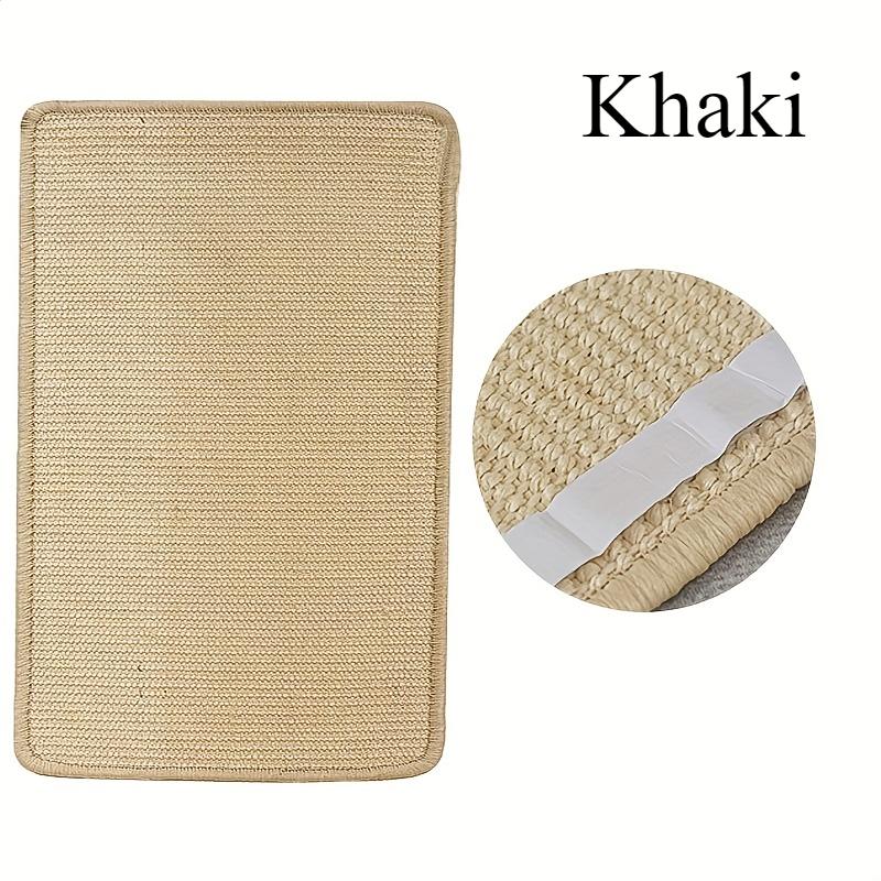 

1pcs Sisal Cat Scratching Board Sticks to the Wall Does not drop chips Scratches the Sofa Protection vertical Claw Grinding Mat 20X40CM хаки
