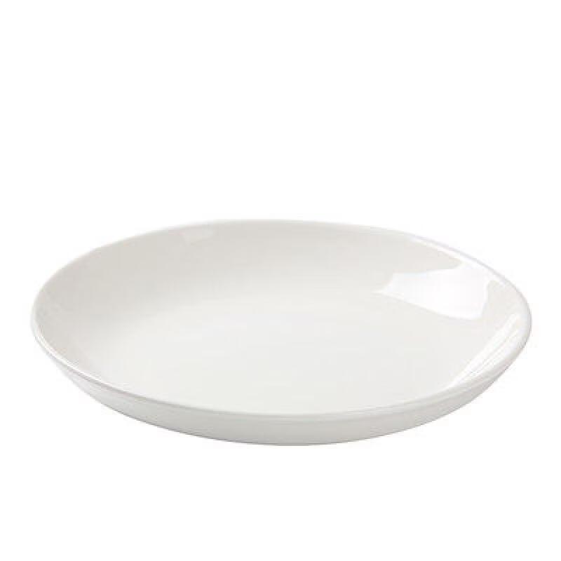Pure White Ceramic Dinner Plates