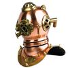 Casca de scafandru din alamă cupru replică decor nautic steampunk
