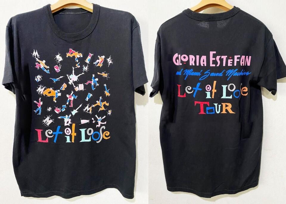 

Gloria Estefan Let It Loose Unisex Heavy Cotton TShirt Full Size UU940 Unisex T-Shirt S