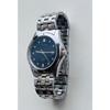 Used [VINTAGE] ORIENT Cassy Date Quartz Men's Watch Silver [Working/Battery Replaced]