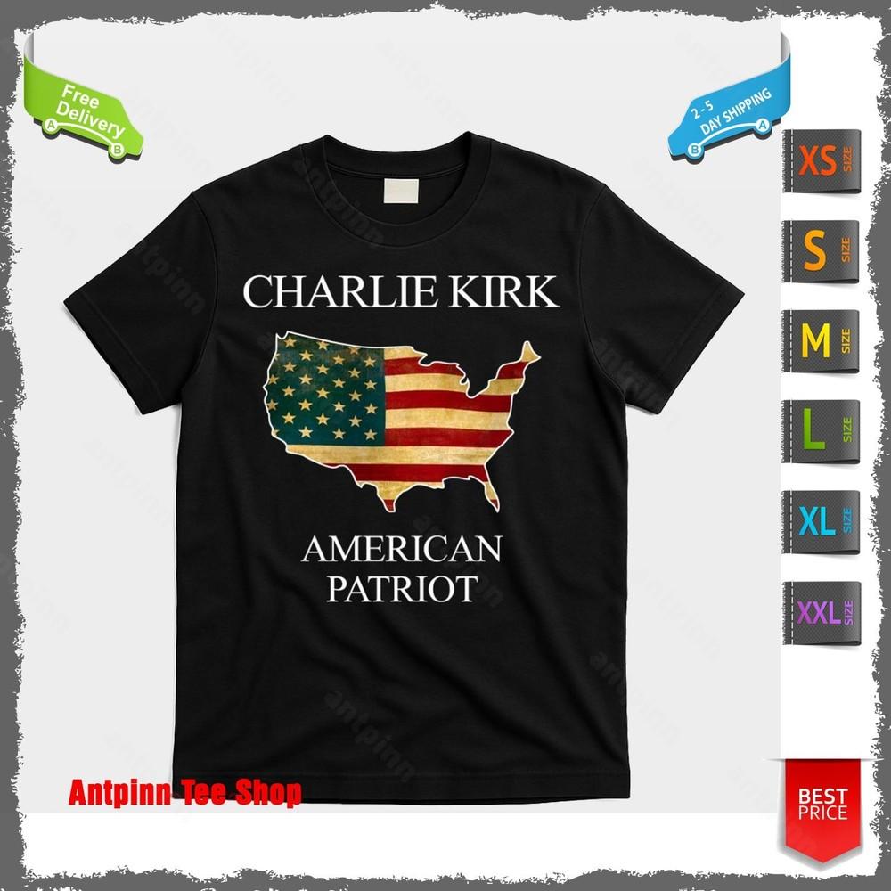 

Charlie Kirk American Patriot Political Conservative Fan T-Shirt Unisex Unisex T-Shirt XL