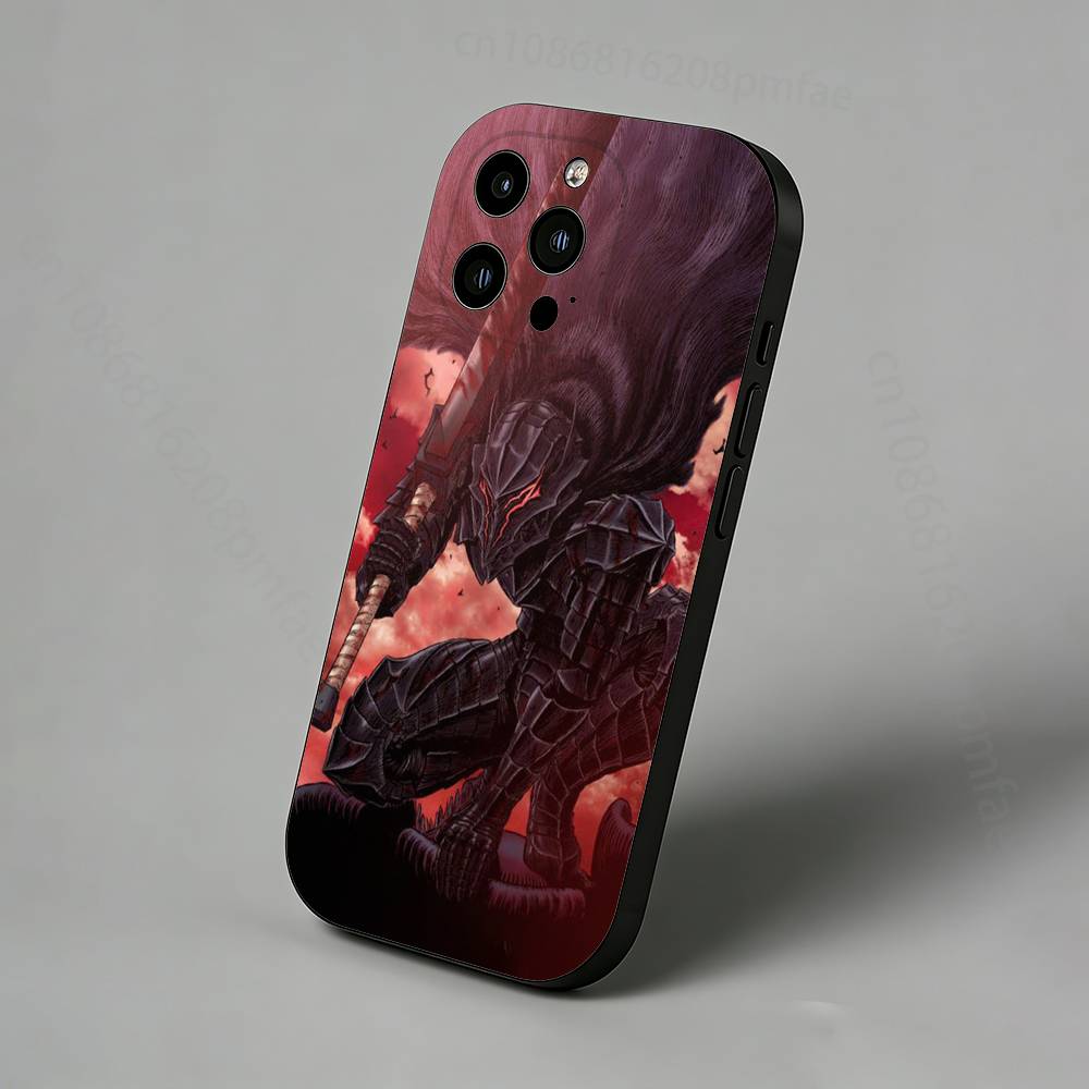 

ЯПОНСКОЕ АНИМЕ B-Berserk Крутой Чехол Для Телефона Для iPhone 16,15,14,13,12,11 Pro,Max,Plus,X,XS,XR,SE,Mini Прозрачный Силиконовый Мягкий iPhone17