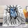 KKS Lech Poznan Flannel Blanket, High quality Comfortable for All Seasons, Home Decor, Warmth and Comfort