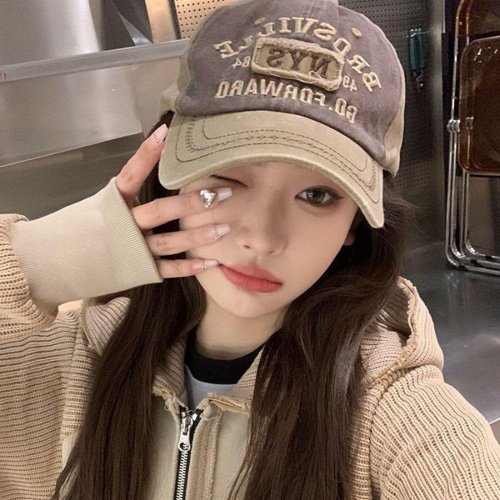 Adjustable Sunscreen Baseball Hat Embroidery Men's Sports Cap Hip-hop Women Baseball Cap  Men/Women