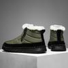 Winter Wasserdichte Schneestiefel, Herren Schneestiefel, Outdoor Walking Stiefeletten mit Baumwollfutter für Wärme, Herren Freizeitschuhe
