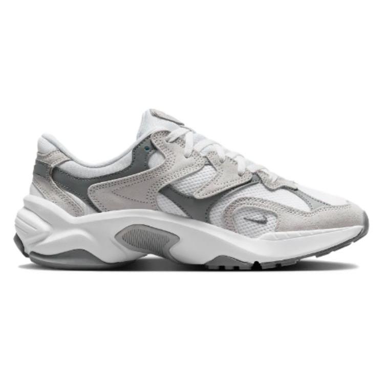 Nike Womens AL8 'Smoke Grey Metallic Silver' (women's sizes) White / Smoke Grey / Black / Metallic Silver Casual Shoes FJ3794 101
