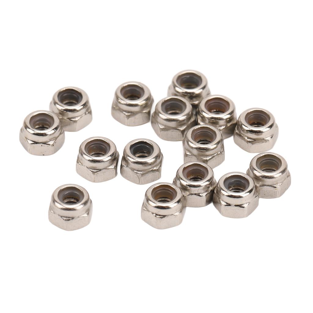 40Pcs RC Wheel Lock Nut Iron M2.5 Hex Accessory Set Kit for 1Celsius18 Climbing Car