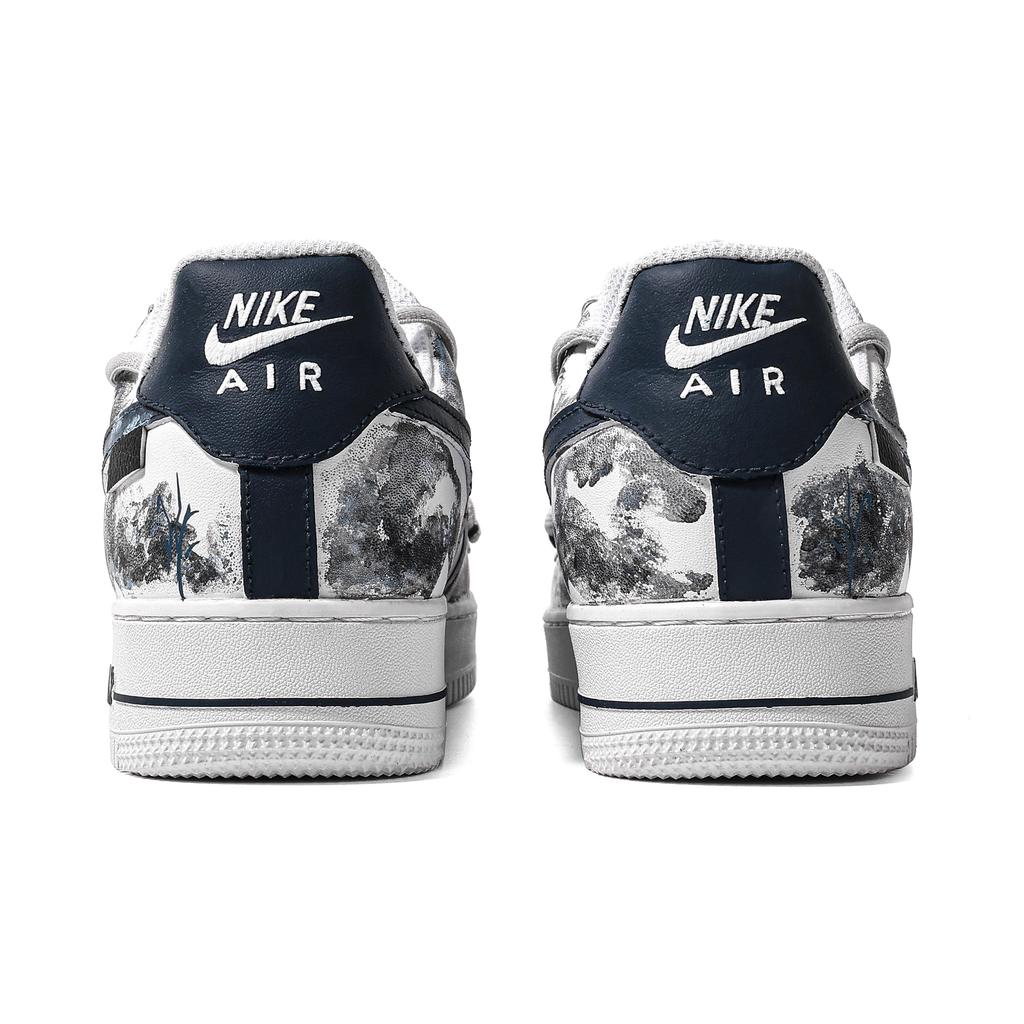 Nike Air Force 1 Low Top Skateboard Shoes Women's Ink Blue DD8959-100(TeamM-S-BOX)