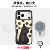 Applicable to Apple 17pro mobile phone case, advanced sense 16 replaceable back plate 15promax magnetic mobile phone case, claw cat