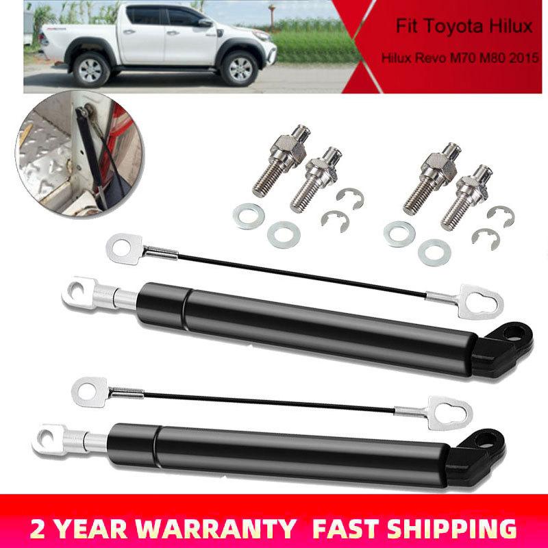 2pcs Car Tailgate Slow Down Rear Trunk Tail Gate Strut Damper Gas Spring For Toyota Hilux Vigo 2005 2006 2007 2008 2009 2010 201