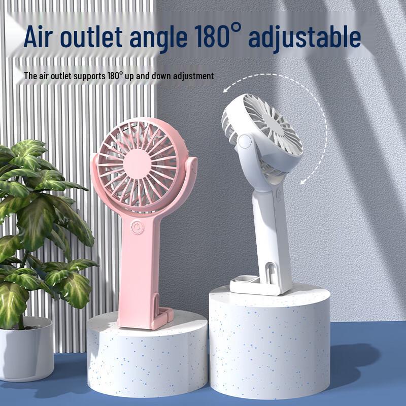 Portable USB Handheld Fan with Hook