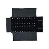 High Quality Black Velvet Jewelry Storage Roll Ring Necklace Pendant Earrings Watch Storage Roll Jewelry Storage Display Props