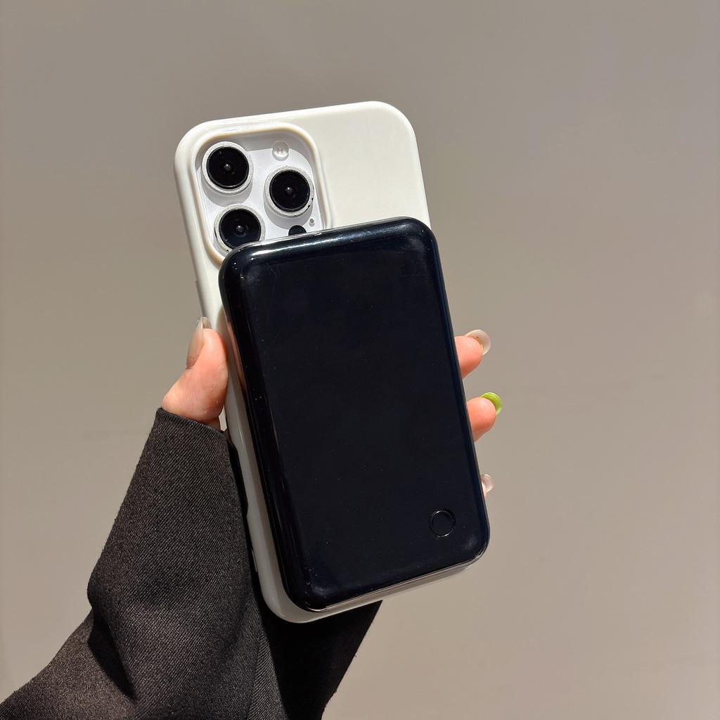 For IPhone16 Mobile Phone Case Imitation Original Fine Circle Magnetic Suction for Apple 15promax All-inclusive Solid Color Protective Case