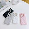 Kawaii Simple Love Heart Pattern Leather Case For Huawei Pura 80 70 Pro Plus Ultra Full Camera Lens Protection Back Cover