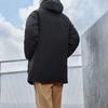 adidas Giacca con Cappuccio in Piuma Sportiva Casual da Esterno a Colore Solido Uomo Giacche Nero IV7553