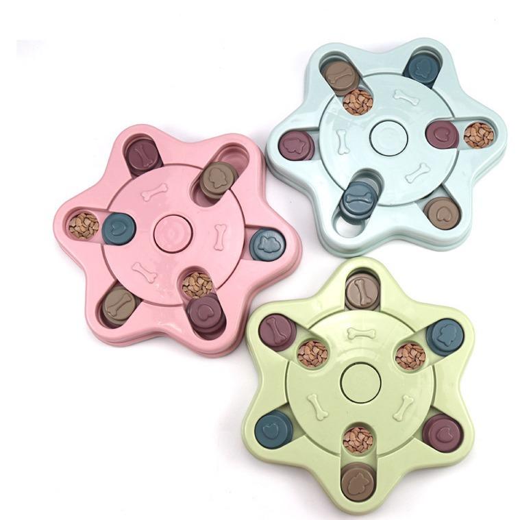 Supplier OEM/ODM Customizable Dog Hidden Food Toys Interactive Slow Feeder Bowl Pet Educational Supplies Boil-Relief Artifacts F