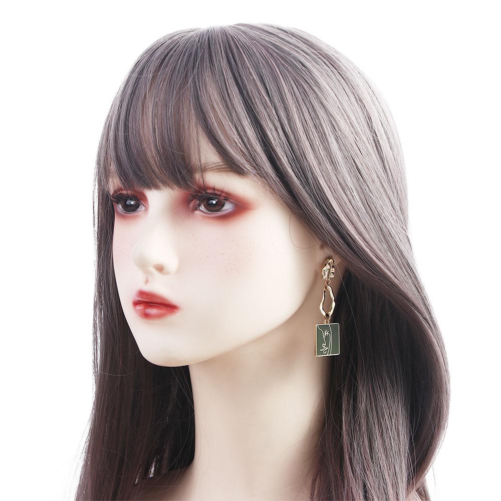 Exaggerated Abstract Face Punk Party Jewelry Dangle Earrings Fashion Accessories Stud Earrings