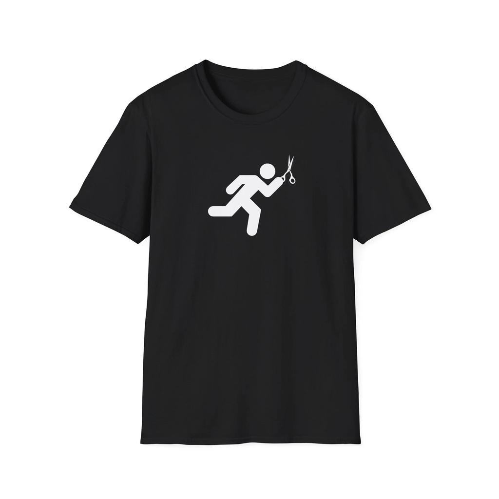 Funny Running with Scissors T-Shirt, Gift for Safety Lovers, Unisex Tee, Gift