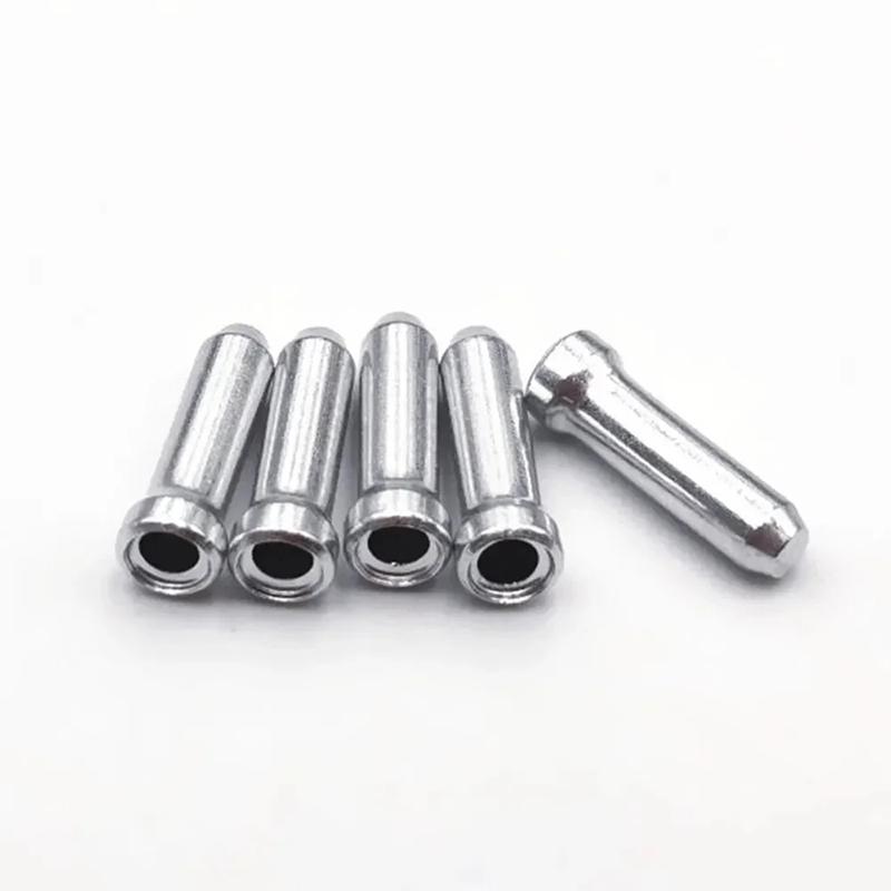 Crimps Tips Cycling Parts 20Pcs Bike Cable End Fitting Aluminum Alloy Cable End Caps Bicycle Brake Derailleur Shifter Caps