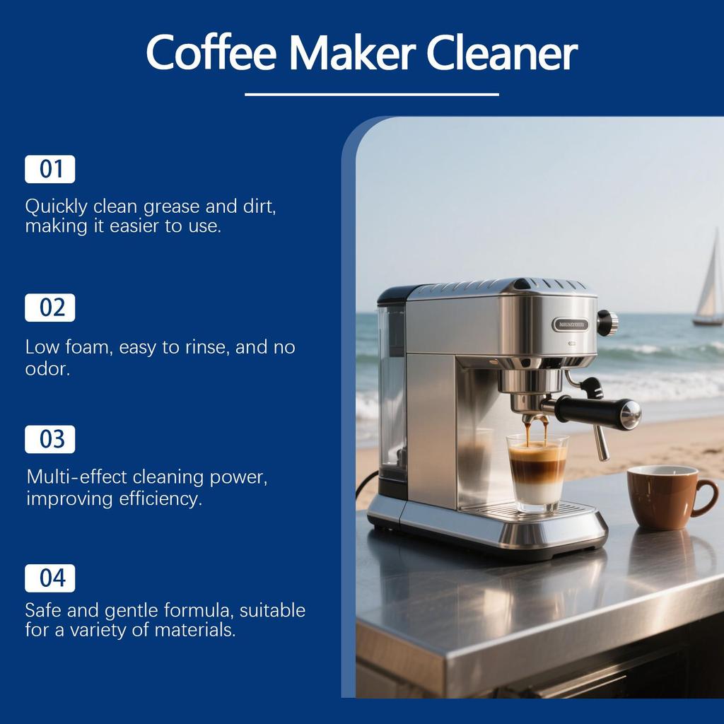 AMZ Coffee Machine Cleaning Tablets 12pcs - Gently Cleans  Stains and Limescale. Portable Universal Coffee Machine Cleaning and Care Tablets.