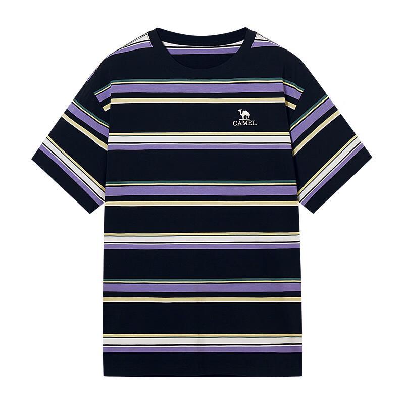 Camel Women's Striped T-shirt