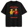 Anime Character Printing T-shirt Men and Women Summer Cotton Y2K Clothing Casual Fashion Round Neck Short Sleeved Tee Streetwear