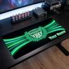 Werder Bremen FC Custom Large Mouse Pad, Personalized Name Text Print, Football Logo Non‑Slip Desk Mat Gaming Gift