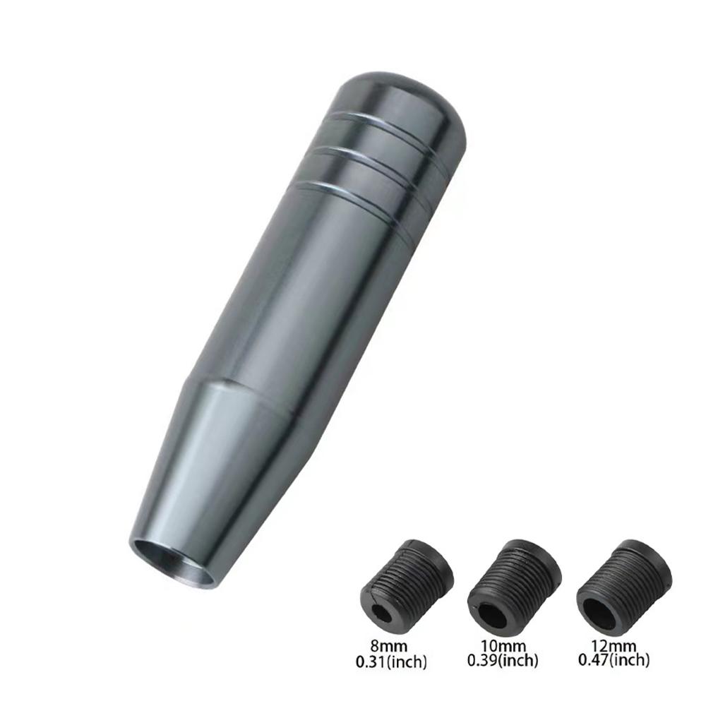 13CM (5.122inch) Car Shift Head Aluminum Alloy Car Shift Lever Solid Color Car Shift Torsion Head Automatic Shift Head
