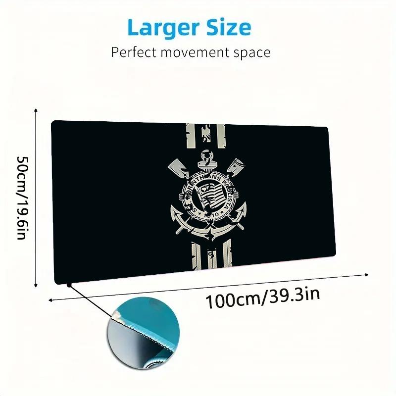Corinthians3 Print  Cushion Non-slip Laptop Tablet Big Mousepad XXL Mat Mini PC Playmat With Lock Edge