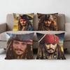 Pirates of the Caribbean Pillow Case Sofa Living Room for Bedroom Car Headboard Backrest Cushion Square Cushion Nap Time