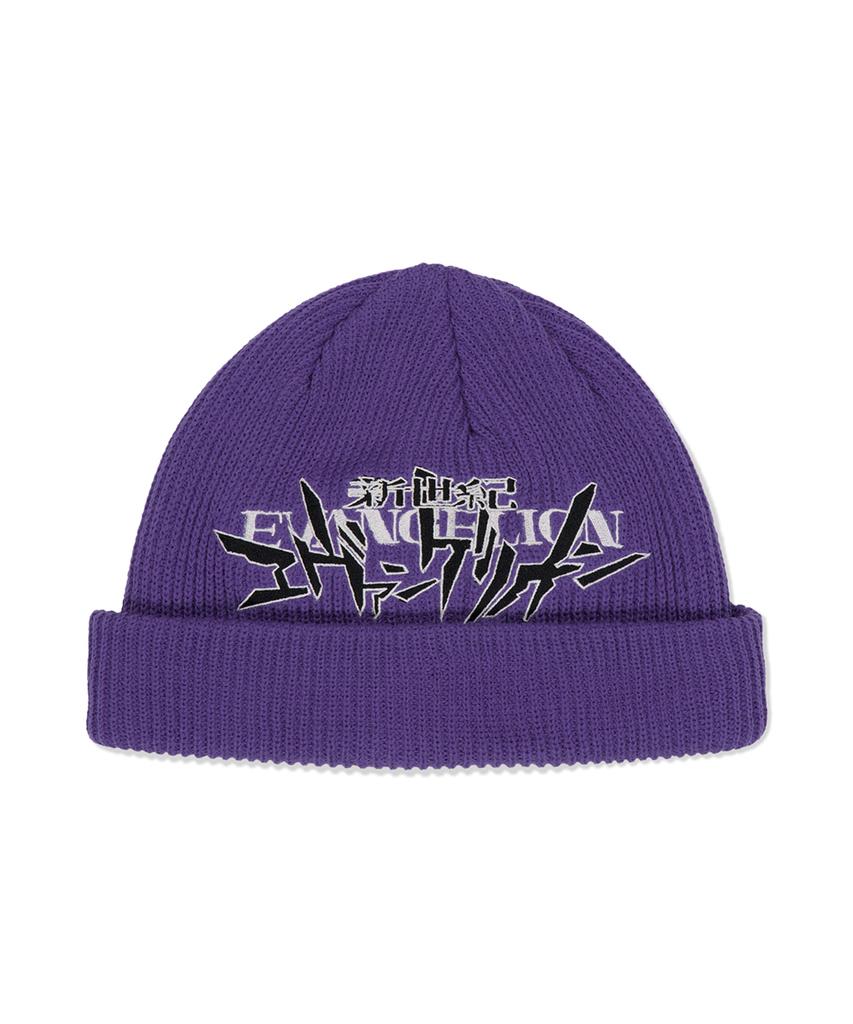 MAHAGRID Eva Logo Beanie Purple(Mg2Efmab30B)
