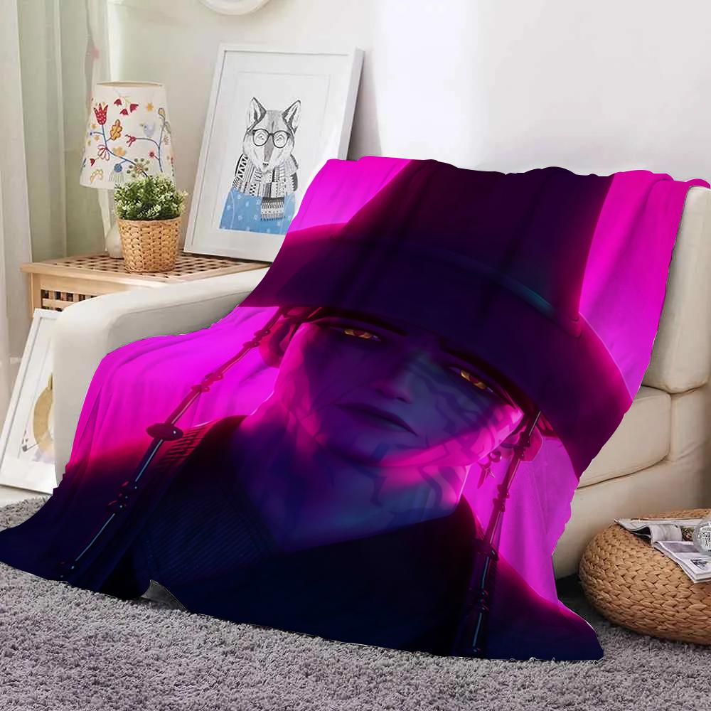 KPop Demon Hunters Colorful Anime Blanket: Girls and Cute Monsters, Super Cool Patterns, Warm and Warm