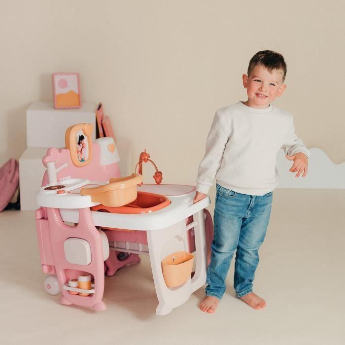 SMOBY - Baby Nurse - Grande maison des bébés pour poupons - 19 accessoires - dès 3 ans