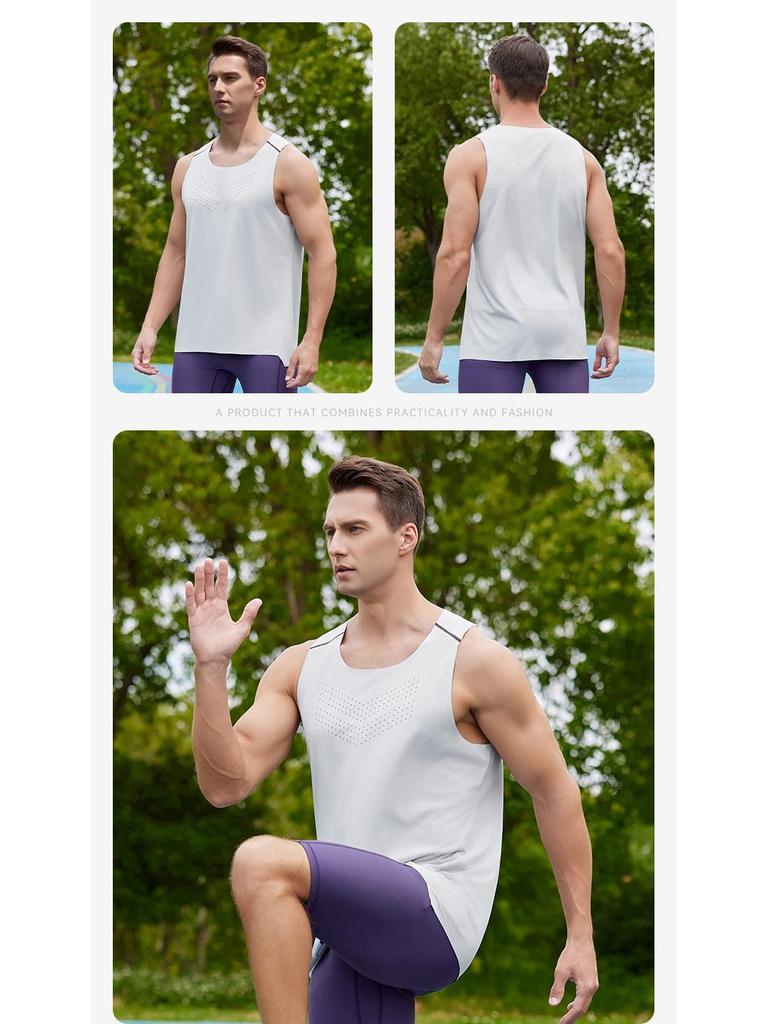 Men's Quick-Dry Sleeveless Marathon Racing Vest