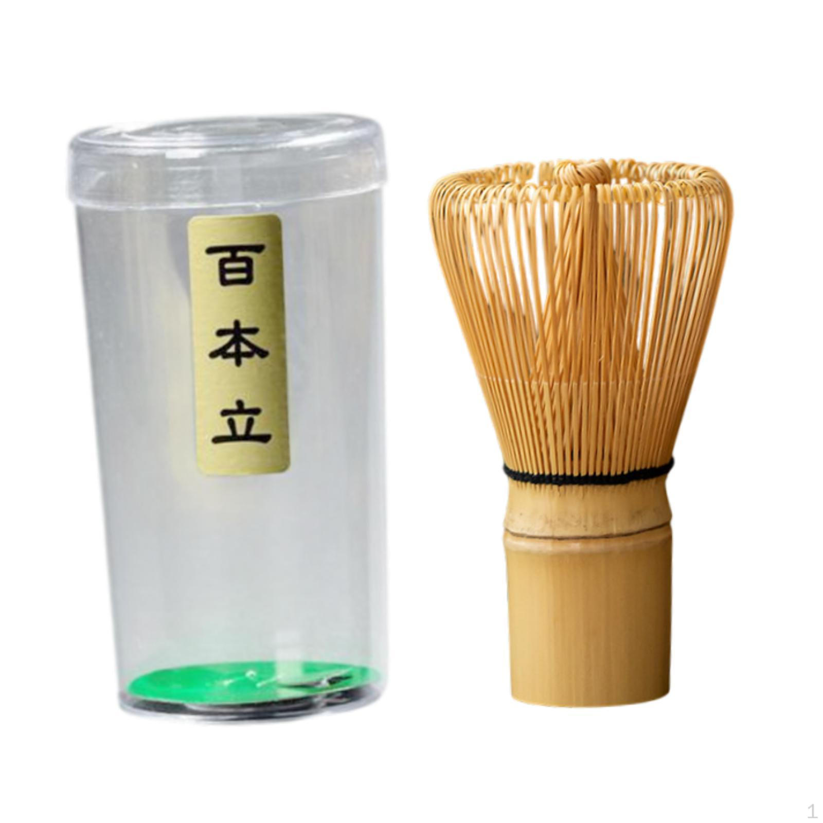 Bamboo Tea Whisk, Green Whisk Chasen, Ceremony, Beginner Matcha Powder 100 Type