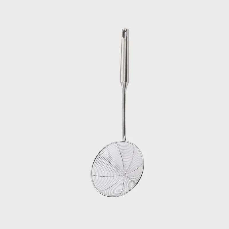 Passoire à nouilles en acier inoxydable épais avec poignée anti-brûlure